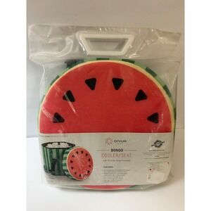 Oniva Bongo Watermelon Insulated Cooler Seat Picnic Time Brand New